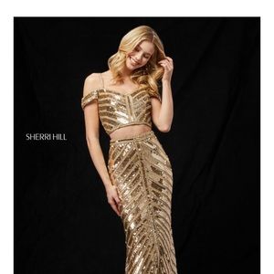 NOT FOR SALE Sheri Hill 2-piece Prom Dress #51934